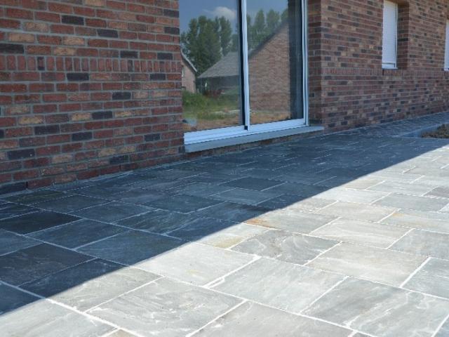 dallage en pierre naturelle KANDLA GREY