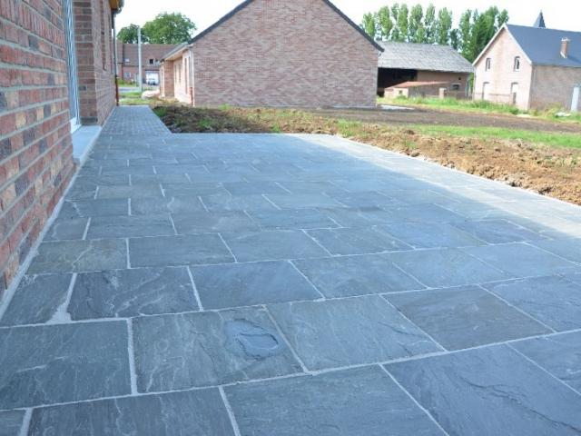 dallage en pierre naturelle KANDLA GREY