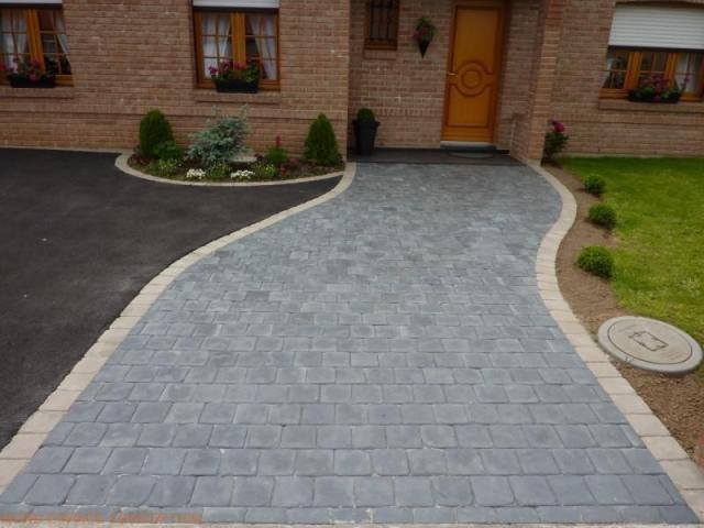 Allée Pavés Vulcan Belgium Blue